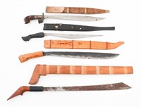 SOUTHEAST ASIAN GOLOK, PIRA & TALIBON KNIVES