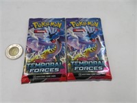 2 pack de cartes Pokémon