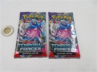 2 pack de cartes Pokémon