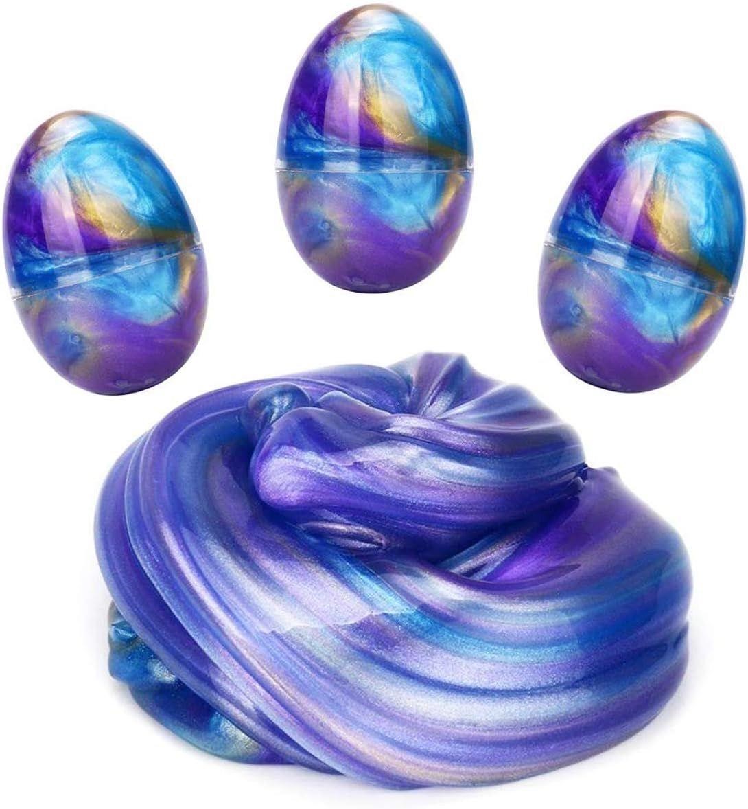 NEW /  LAWOHO Galaxy Slime Easter Egg Silly Putty