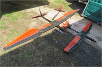 Glider Airplane Lot Needs Some TLC Largest 118" w