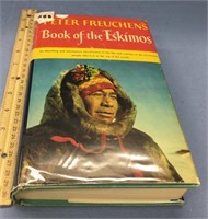 Hardbacked book "Pure Freuchen's Book of the Eskim
