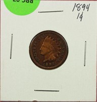 1894 Indian Cent VF