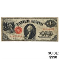 FR. 39 1917 $1 LEGAL TENDER USN VERY FINE