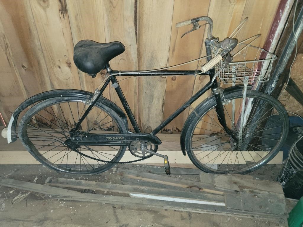 Vintage Triumph Bicycle