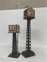 Marx train radio train control tower accessories