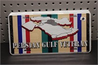Lot of 10 Persian Gulf Veteran License Plates