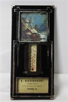 Vintage Advertising Mercury Thermometer