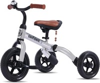 FM4245  YGJT 3-in-1 Toddler Tricycle, Glitter Silv