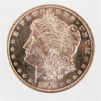 Coin 1878-S 7TF Morgan $ Prooflike Features