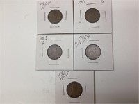 1920-1925 US Wheat Pennies