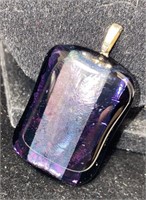 Vintage blown glass pendant