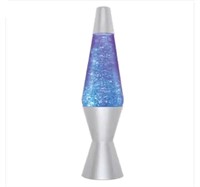 Lava 14.5 in. Silver Vortex Lamp