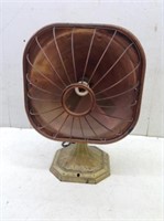 Vtg Art Deco Heater Marked L&H Electronics