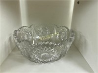 Crystal Serving Bowl - 8 x 4