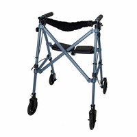 ABLE LIFE 4-WHEEL SPACE SAVER FOLDING TRAVEL