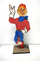 Howdie Doody  Stand Up Wood Character 26"T