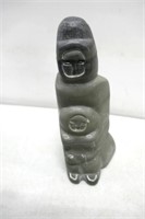 Signed Soapstone Sculpture 6"T