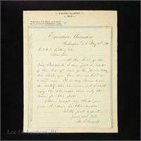President Ulysses S. Grant Letter