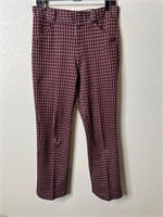 Vintage Red and Blue Pants 70s