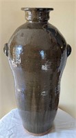 Antique 25in Alkaline Glaze Stoneware Jug