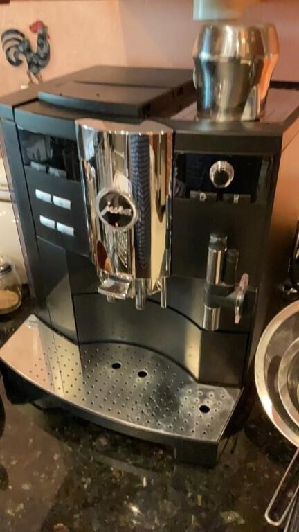 Jurassic espresso machine