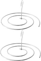 2 Pack WAIKAS Spiral Sheet Hanger