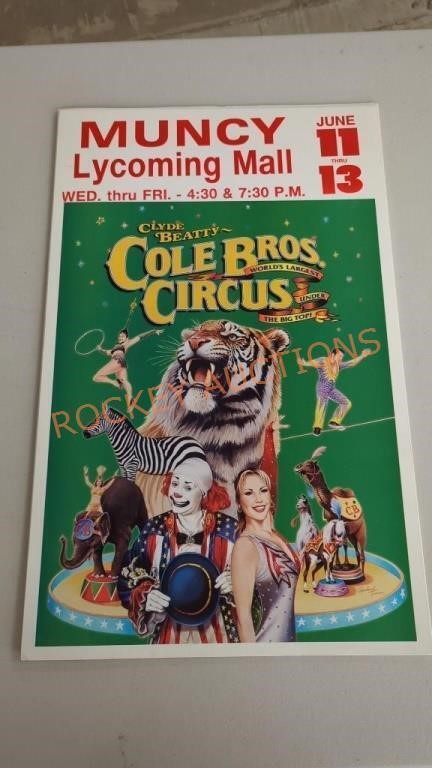 Lot of Circus Posters Some Local