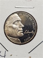2005-S Proof Jefferson Nickel