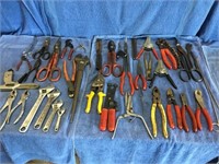 Metal Shears, Crescent Wrenches, Wire Cutters,