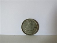 1938 CANADA 10 CENTS SILVER COIN