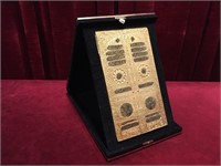 Religious Prayer Plaque in Velvet Box -6.25" x 11"