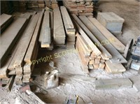 150 plus pieces 100 yr old depot lumber, 2x’s