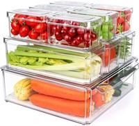 10 Pack Fridge Organizer