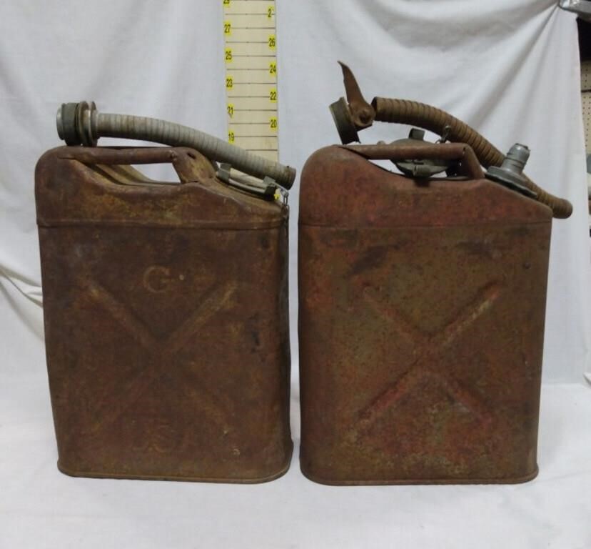 (2) Jerry Cans