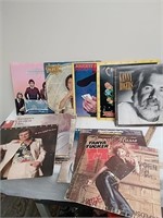 Group of vintage vinyl records