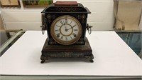 Antique Ansonia Iron Mantle clock