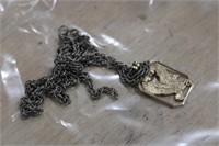 Black Hills Gold Pheasant Necklace