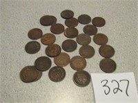 25- MIXED DATED INDIAN PENNIES