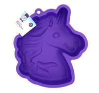 Baked With Love UNICORN Silicone Cake Pan NEW