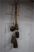 Decorative Bells Hanging on Door