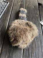 Synthetic Coonskin Style Cap