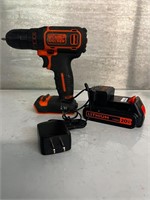 Working black and decker drill