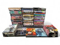 65+ DVD movies expendables 3, 8mm, taken, mafia,