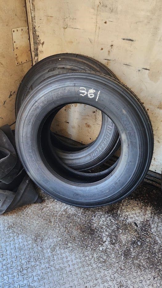 (2) New 255/70 R55 Bridgestone Tires