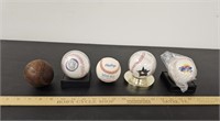 (5) Baseballs- Including 1993 Inaugural Colorado