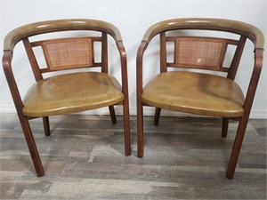Pair of Mid Century Modern Dunbar armchairs