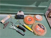 GARDEN TOOLS, WEED EATER LINE, OTHER
