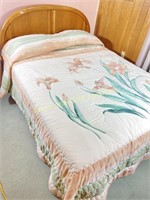 Vaughn Of Virginia Oak Queen Size Bed