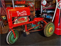 Original Vintage Thistle Pedal Tractor